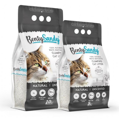 BENTYSANDY NATUREL BENTONİT 10L