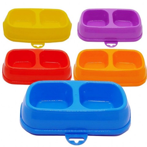 Büyük İkili Mama Kabı 10'lu