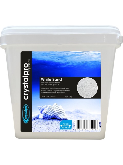 CRYSTALPRO WHITE SAND KUM 12KG