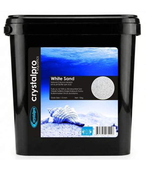 CRYSTALPRO WHITE SAND KUM 25KG