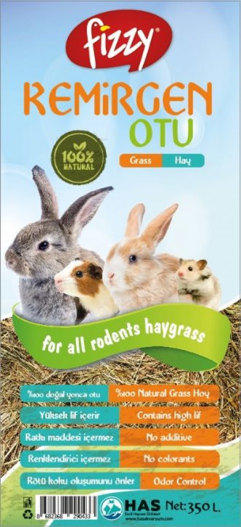 Fizzy Kemirgen Yoncası 350gr 10'lu