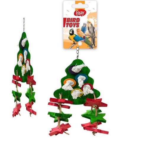 FİZZY KUŞ OYUNCAGI KIRMZI YILDIZLAR