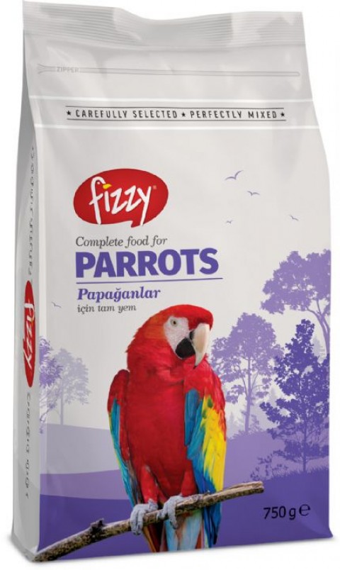 FİZZY PAPAGAN YEMİ 750gr 6'lı