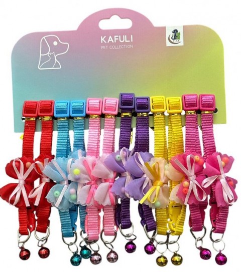 MAXI LIFE KEDİ BOYUN TASMASI FİYONKLU 12'Lİ