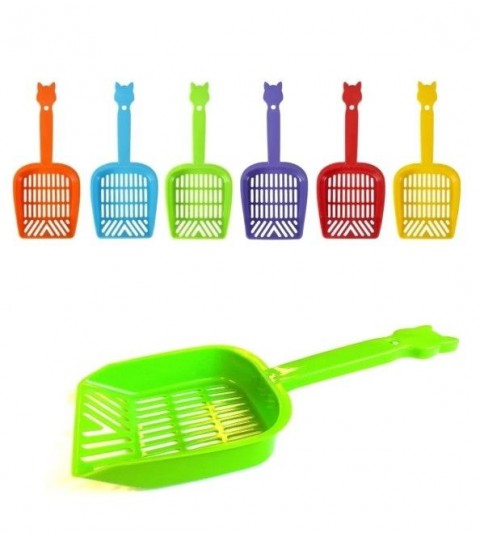 Kedi Kafalı Kedi Kumu Küregi 12'li Büyük