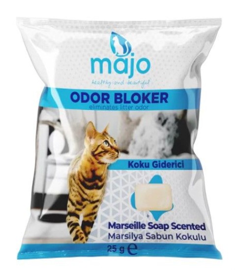 Majo Sabun Kokulu Kedi Kumu Koku Giderici 25gr 15'li