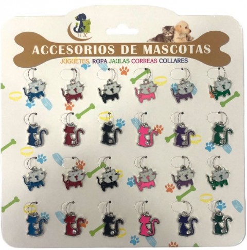 MAXİ LİFE KEDİ FİGÜRLÜ İSİMLİK 24'LÜ