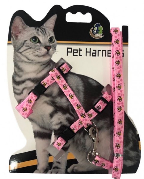 MAXİ LİFE KEDİ GÖGÜS TASMASI DESENLİ