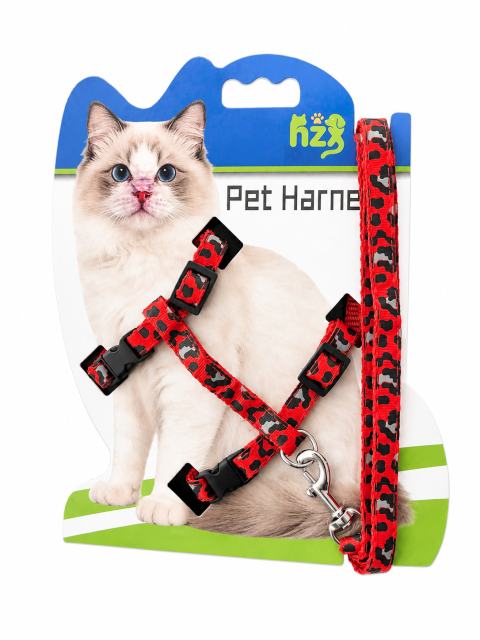 MAXİ LİFE KEDİ GÖGÜS TASMASI DESENLİ