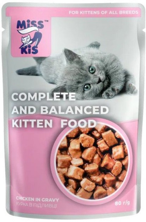 MİSS PCH KİTTEN CHİCKEN 85g 24'lü