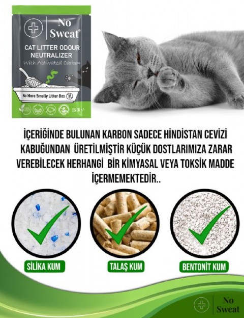 No Sweat Aktif Kar.koku Gid.1kutu-10adet 250gr