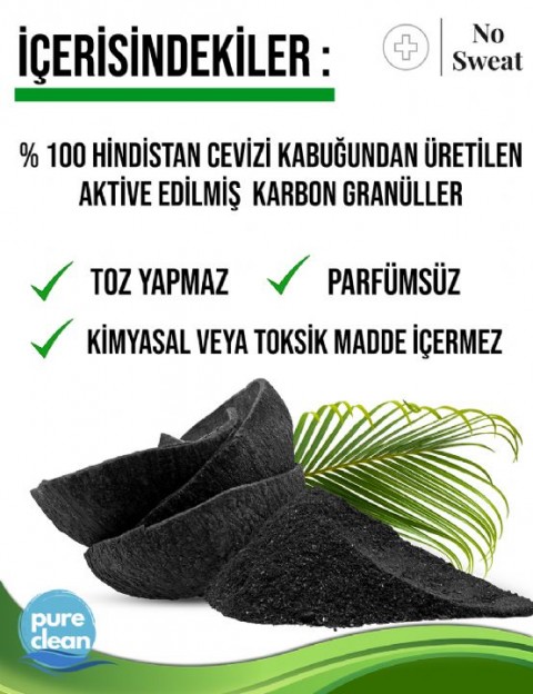 No Sweat Aktif Kar.koku Gid.1kutu-5 Adet 125gr