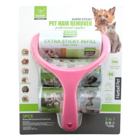 NUNBEL TÜY TOPLAMA RULOSU YEDEKLİ