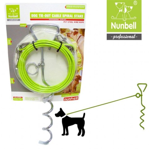 NUNBELL BAHÇE BAGLAMA KAZIK+HALAT 5mt