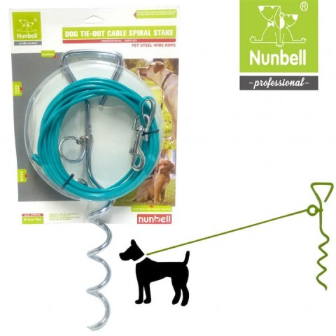 Nunbell Bahçe Baglama Kazık+halat 5mt