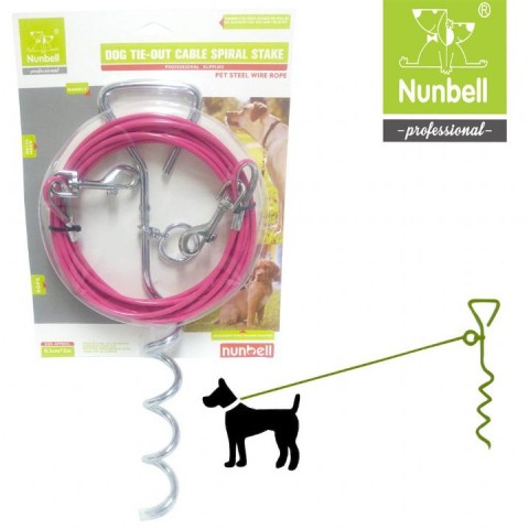 Nunbell Bahçe Baglama Kazık+halat 5mt