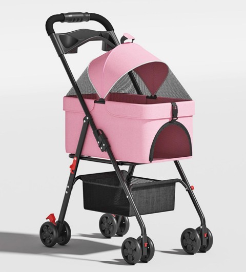 Nunbell Bell Tasıma Arabası Pembe