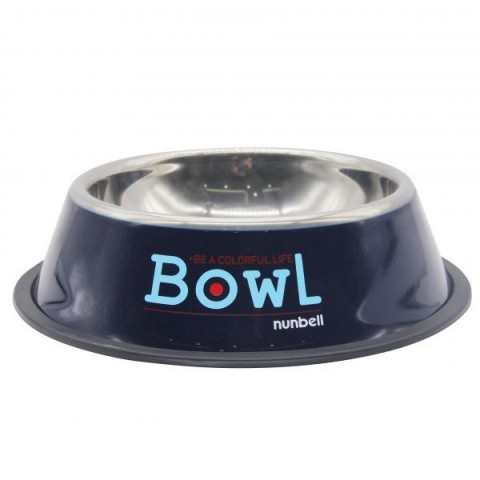 NUNBELL ÇELİK MAMA KABI RENKLİ 34cm