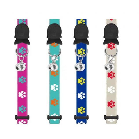 Nunbell Kedi Boyun Tasması Pati Desenli