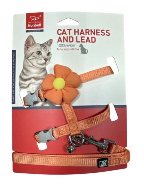 NUNBELL KEDİ GÖGÜS TASMASI FİGÜRLÜ