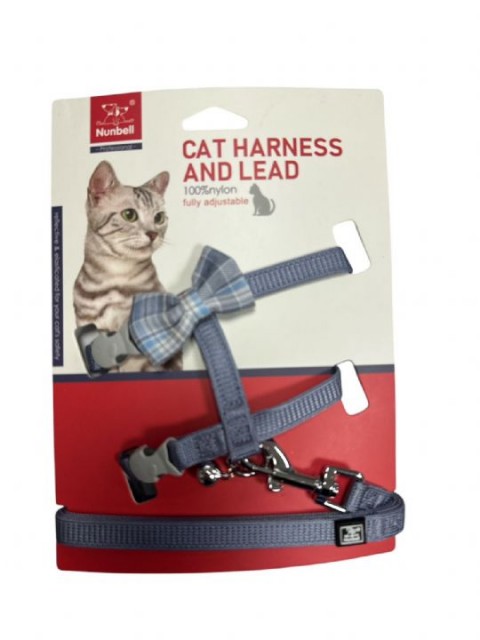 NUNBELL KEDİ GÖGÜS TASMASI FİYONKLU