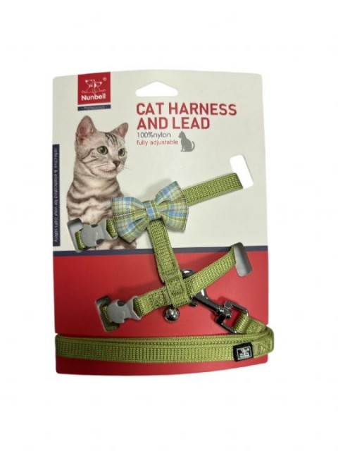 NUNBELL KEDİ GÖGÜS TASMASI FİYONKLU