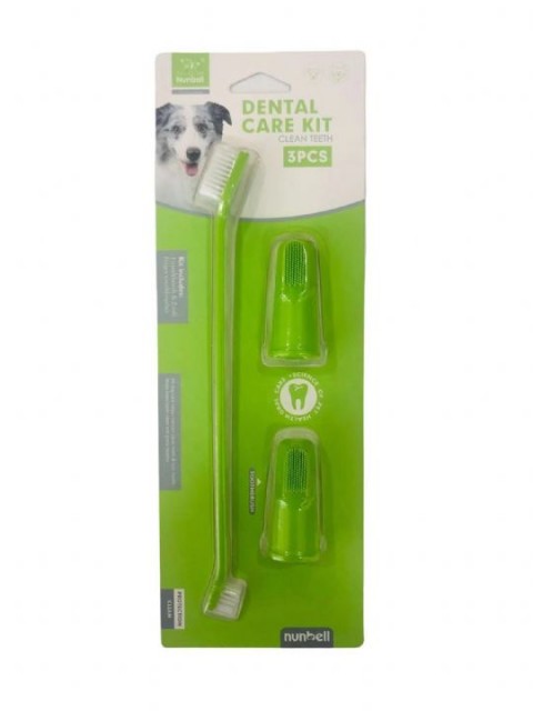 NUNBEL DİŞ FIRÇASI+ PARMAK FIRÇA SET