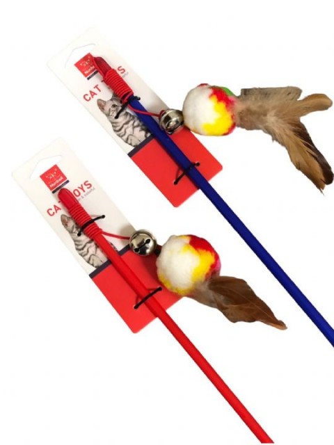 NUNBELL KEDİ OLTASI TÜYLÜ TOPLAR