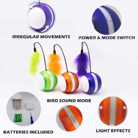 NUNBELL KEDİ OYUN. İNTERAKTİF HAREKETLİ OLTA 