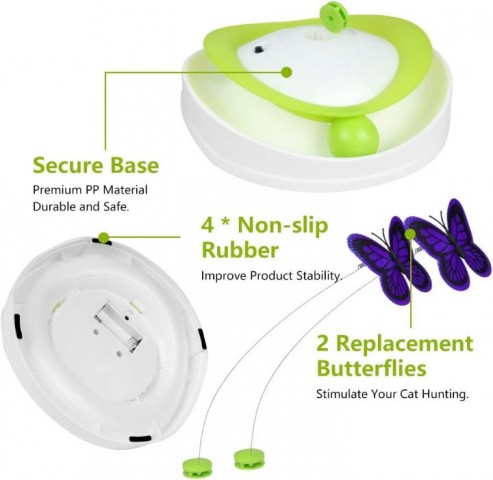 NUNBELL KEDİ OYUN. İNTERAKTİF KELEBEK