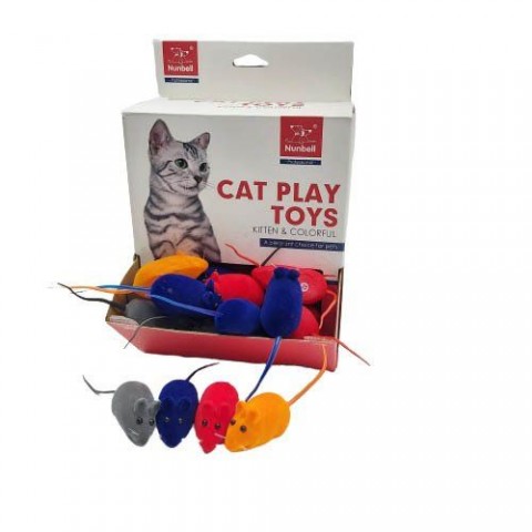 Nunbell Kedi Oyun.sesli Renkli Fare 60'lı
