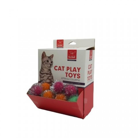 NUNBELL KEDİ OYUN.SİMLİ TOP 72'Lİ