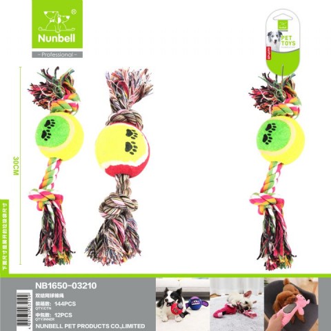 NUNBELL KÖPEK DİŞ İPİ TOPLU