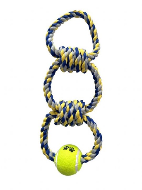 Nunbell Köpek Oyun.kalın Üç Dügüm İp