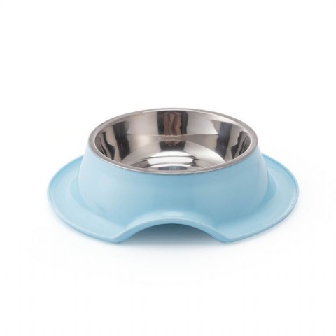 NUNBELL MELAMİN ÇELİK MAMA KABI TEKLİ