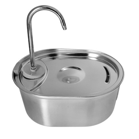Nunbell Su Sebili Paslanmaz Çelik Oval