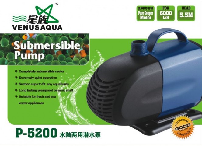 P5200 Venusaqua Kafa Motoru 6000lt