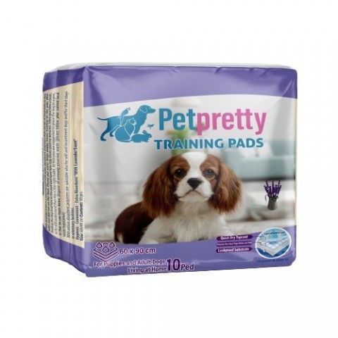 PETPRETTY KÖPEK ÇİŞ EGİTİM PEDİ 60X90 10'LU KOKULU