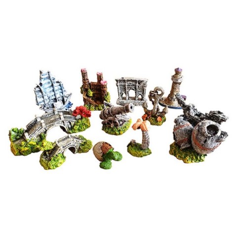 Promix Akvaryum Dekoru Mini 12'li