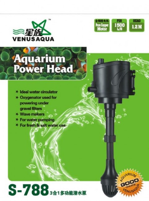 S-788 VENUSAQUA AKVARYUM YEDEK MOTORU