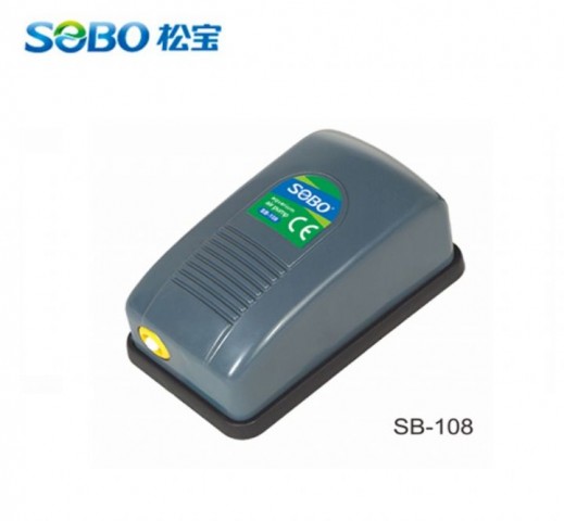 SB-108 SOBO HAVA MOTORU TEK ÇIKIŞ 2.5W 3L/min