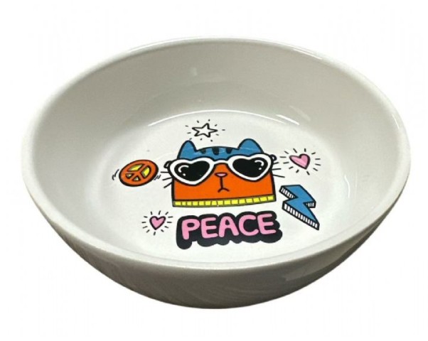 Seramik Mama Kabı Peace 250ml