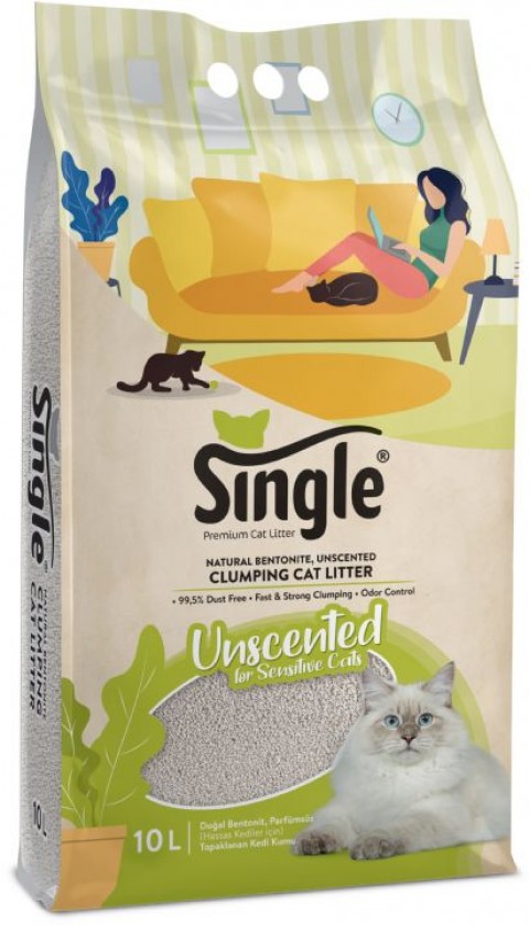 SİNGLE BENTONİT NATURAL 10L