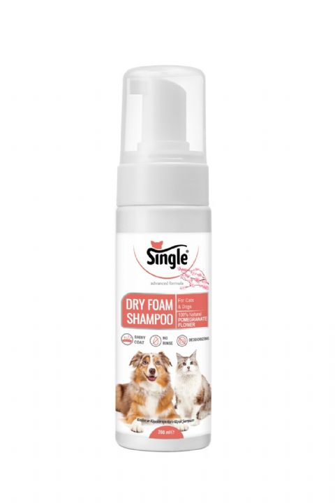 Single Kuru Köpük Şampuan Nar Çiçegi  200ml