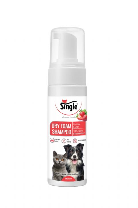 Single Kuru Köpük Şampuan Strawberry 200ml