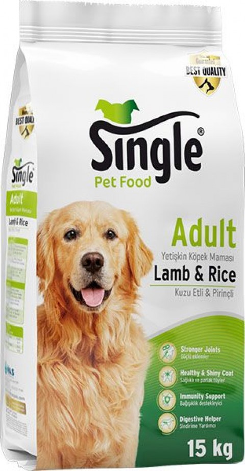 Single Lamb Rice Yetişkin Köpek Maması 15kg