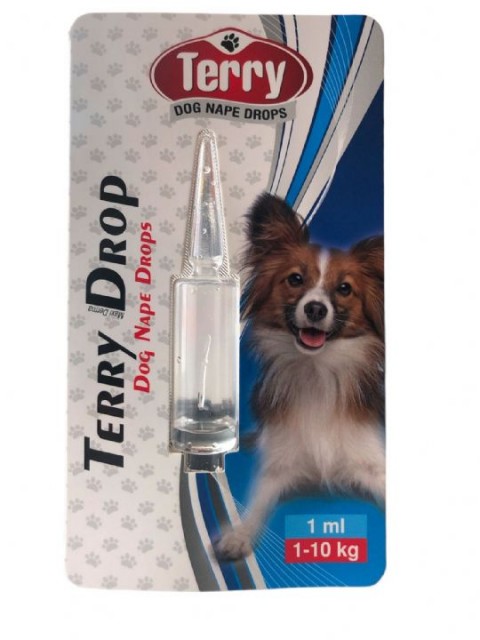 TERRY DOG NAPE DROP 1-10KG 1mlx12 ADET