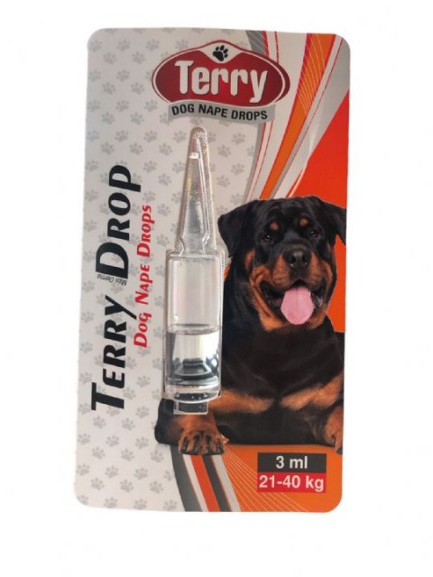 TERRY DOG NAPE DROP 20-40KG 3mlx12 ADET