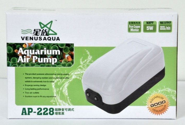 AP228 VENUSAQUA HAVA MOTORU ÇİFT ÇIKIŞ