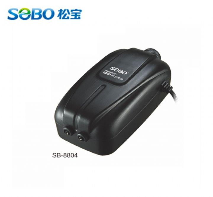 Sb-8804  Sobo Hava Motoru Çift Çıkış 5w-2.4l/min